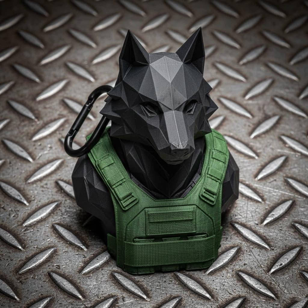 Chaveiro personalizado 3D - modelo 1